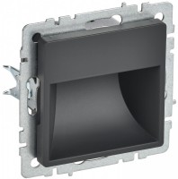 IEK Brite Base графит подсветка LED встраиваемая BR-FL20-K53 фото