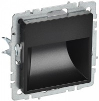 IEK Brite Base чёрный подсветка LED встраиваемая BR-FL20-K02 фото