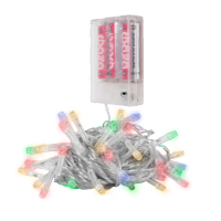 ФАZA Гирлянда DC-G01-80M, 80 мульт. LED, 7.8 м., 8 реж., 3xAA .5047754 фото