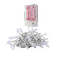 ФАZA Гирлянда DC-G01-80W, 80 бел. LED, 7.8 м., 8 реж., 3xAA .5047778 фото