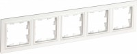 IEK Brite Base белый рамка 5 мест BR-M52-K01 фото