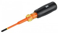 ARMA2L 5 Отвертка диэлектрическая SLIM PH/SL1х80 Т3 IEK A2L5-SC31-T3-HS-10-080 фото