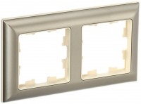 IEK Brite Decor шампань 3D-форма рамка 2 места BR-M22-12-3-K10 фото