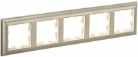 IEK Brite Decor шампань 3D-форма рамка 5 мест BR-M52-12-3-K10 фото