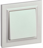 IEK Brite жемчуг выключатель 1-клавишный 10А в сборе BR-V10-0-10-K36-F фото