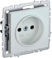 IEK Brite Base жемчуг розетка без заземления, со шторками, 10А BR-R13-10-K36 фото