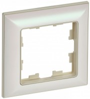 IEK Brite Decor жемчуг 3D-форма рамка 1-местная BR-M12-12-1-K10 фото