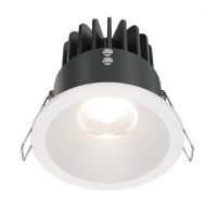 Maytoni Встраиваемый светильник Zoom 4000K 1x12Вт 60° IP 65 DL034-L12W4K-W фото