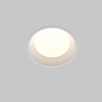 Maytoni Technical DL055-12W3-4-6K-W Встраиваемый светильник Okno 3000-4000-6000K 12W 100° IP 44 Белый DL055-12W3-4-6K-W фото