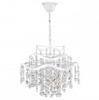 Freya Crystal Charlotte Белый Подвесной светильник E14 40W FR1001PL-04W фото