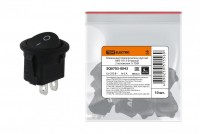 TDM Клавишный переключатель круглый MRS-101-3-B черный 2 положения 1з SQ0703-0043 фото