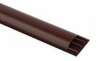 ЭРА Кабель канал ЭРА KK-70-16-O напольный 70х16мм коричневый RAL 8016 42м Б0062129 фото
