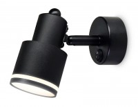 Накладной поворотный спот с выключателем TA1282 BK черный GU10 max 12W 100*55*132 TA1282 фото