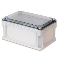 DKC Корпус RAM box без МП 300х150х146 мм, с фланцами, прозрачная крышка высотой 21 мм, IP67 531211 фото