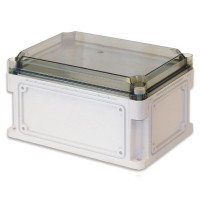 DKC Корпус RAM box без МП 300х200х160 мм, с фланцами, прозрачная крышка высотой 35 мм, IP67 532311 фото