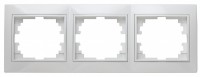 ЭРА 1-503-01 Intro Рамка на 3 поста гор., СУ, Plano, белый (14/280/2240) Б0027627 фото