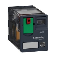 Schneider Electric Реле 2 co светодиодом 120В AC RXM2AB2F7 фото