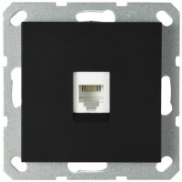 Jasmart G Черный матовый Розетка RJ45 G6105PB фото