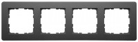 Jasmart G-Flex Черный матовый Рамка 4-я G1104PB фото