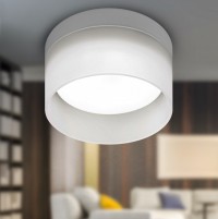 ЭРА Светильник настенно-потолочный спот ЭРА OL30 WH GX53 белый Б0056359 фото