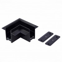ST LUCE ST021.422.14 Угол-соединитель для встраиваемого  шинопровода Skyline 220 Черный ST021.422.14 фото