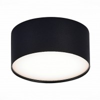 ST LUCE ST606.442.12 Светильник потолочный Черный LED 1*12W 4000K Ra>85  IP20 D120xH55 180-240V ST606.442.12 фото