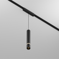 DK5315-BK Трековый светильник Air Hang со светодиодом d35mm H257mm 48V 5W 24° 3000K IP20 черный алюминий DK5315-BK фото