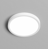 DK6520-WH Накладной светильник THIN, IP40, 18W, 3000K/4000K/6500K, переключатель цветовой температуры на корпусе, белый, полимер DK6520-WH фото