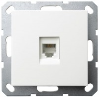 Jasmart G Белый глянцевый Розетка RJ11 G6101W фото