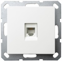 Jasmart G Белый глянцевый Розетка RJ45 G6105W фото