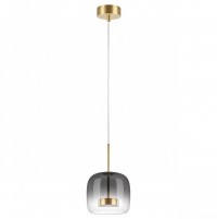 804008 Люстра CUPOLA LED 9W 450LM ЗОЛОТО/ДЫМЧАТЫЙ 3000K 804008 фото