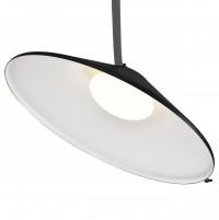 208437 Светильник д/трека 48V NOVE LED 28W 2611LM 180G ЧЕРНЫЙ 3000K IP20 208437 фото