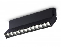 Светильник светодиодный накладной TA1829  BK черный LED 12W 4200K 230*22*87 TA1829 фото