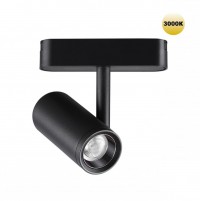 Novotech 359270 SHINO NT23 050 черный Трековый светильник для низковольтного шинопровода IP20 LED 8W 48V 680Лм 3000К SMAL 359270 фото