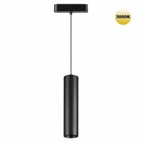 Novotech 359268 SHINO NT23 050 черный Трековый светильник для низковольтного шинопровода IP20 LED 9W 48V 855Лм 3000К SMAL 359268 фото