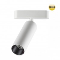 Novotech 359257 SHINO NT23 049 белый Трековый светильник для низковольтного шинопровода IP20 LED 15W 48V 1275Лм 3000К SMAL 359257 фото