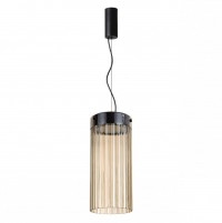 5047/10L L-VISION ODL24 303 черный/светл.янтарный/металл/стекло Подвес LED 10W 4000К 1237Лм PILLARI 5047/10L фото