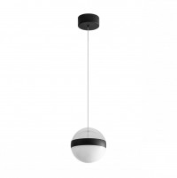 5075/12L L-VISION ODL24 черный/прозрачн./молочный/металл/акрил Подвес LED 12W 4000K 600лм RONI 5075/12L фото