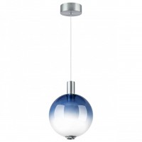 805405 Люстра COLORE LED 1х6W LM ЧЕРНЫЙ/СИНИЙ 3000K 805405 фото