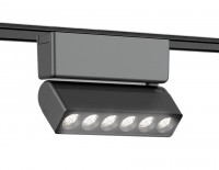 Светильник светодиодный трековый для шинопровода Magnetic Ultra Slim GV1469 BK черный IP20 6W 4200K 48V 24° 122*26*80 GV1469 фото