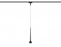 Светильник светодиодный трековый для шинопровода Magnetic Ultra Slim GV1644 BK черный IP20 9W 4200K 48V D75*1500 GV1644 фото
