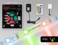 Комплект светодиодной ленты RGB Light GS2501 5050 30Led /7.2W m/ 12V IP65 RGB 5m GS2501 фото