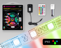 Комплект светодиодной ленты RGB Light 5m GS2502 5050 60Led /14.4W m/ 12V IP65 RGB 5m GS2502 фото