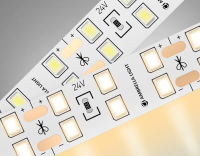 Светодиодная лента двухрядная Light GS3601 2835 204Led /20W m/ 24V IP20 3000K 5m GS3601 фото