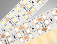 Светодиодная лента трехрядная Light GS3901 2835 324Led /26W m/ 24V IP20 3000K 5m GS3901 фото