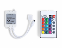 Контроллер для светодиодных лент RGB с инфракрасным пультом 6A 12V 72W/ 24V 144W GS11201 GS11201 фото