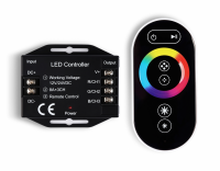 Контроллер для светодиодных лент RGB с сенсорным радио пультом 2.4G 24A 12V 288W/ 24V 576W GS11401 GS11401 фото