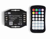 Контроллер WIFI Tuya для светодиодных лент RGB c радио пультом 2.4G 24A 12V 288W/ 24V 576W GS11551 GS11551 фото
