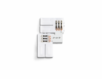 Соединитель угловой L для светодиодной ленты 2835 12/24V (3 конт.) GS6601 (10шт) GS6601 фото