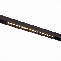 ST LUCE ST371.406.18 Магнитный трековый светильник SMART Черный LED 1*18W 2700K-6500K 1 620Lm Ra90 36° IP20 L338xW22xH25 48VV ST371.406.18 фото